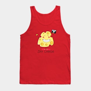 Say cheese Tank Top